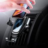 Chargeur sans Fil de Voiture, Auto sans Fil à Induction, Charge Qi 10w pour Galaxy S10 S9 S8 S8 + S7 Edge