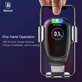 Chargeur sans Fil de Voiture, Auto sans Fil à Induction, Charge Qi 10w pour Galaxy S10 S9 S8 S8 + S7 Edge