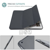 ProCase Coque pour iPad 2, iPad 3, iPad 4, A1395 A1396 A1397 A1416 A1430 A1403 A1458 A1459 A1460, Étui Case Housse de Protection Léger avec Support Fonction et Veille/Réveil Automatique–Gris